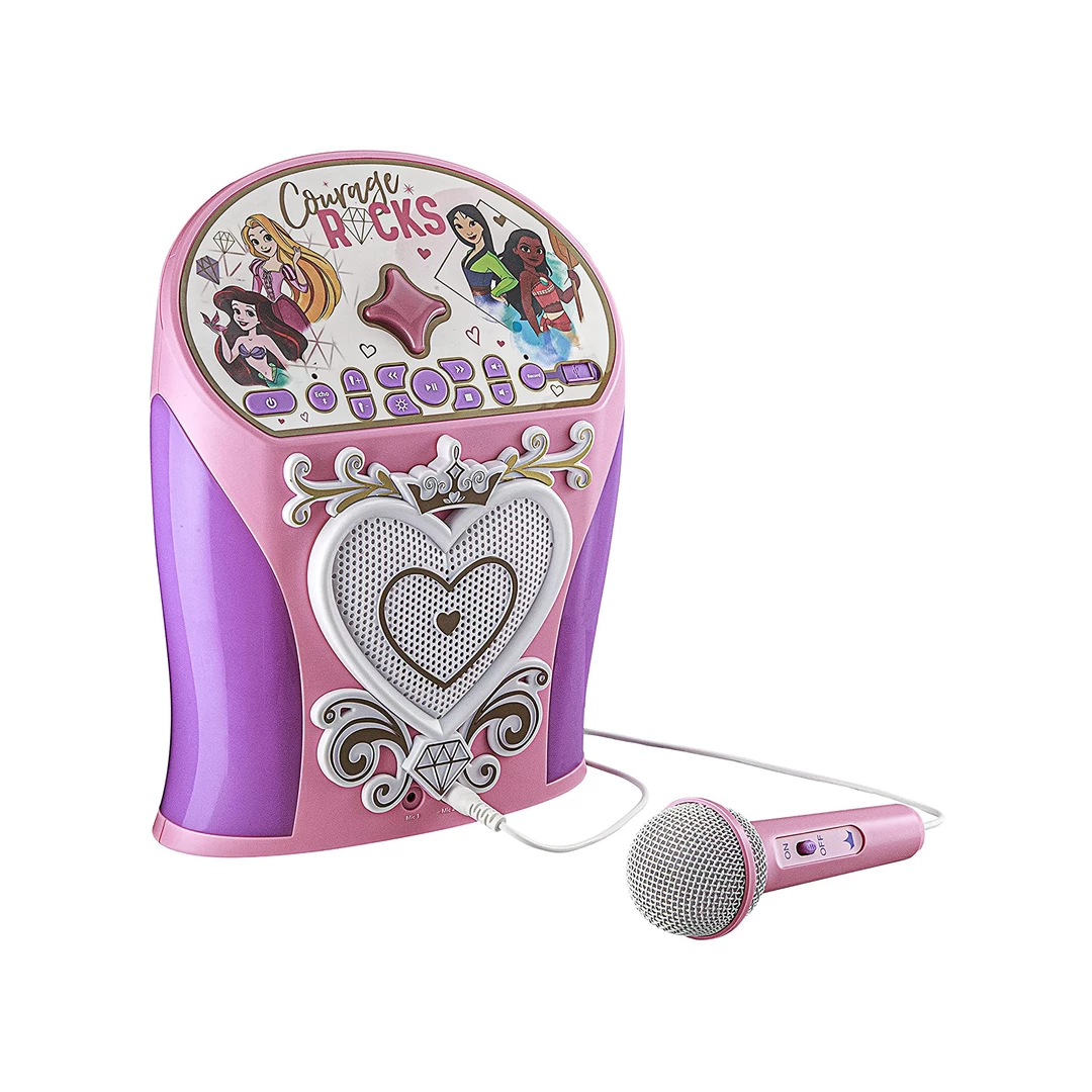 EKids Disney Princess | Sing Along Karaoke Boombox With Microphone & Disney Playlist 4 EKids Disney Princess | Sing Along Karaoke Boombox With Microphone & Disney Playlist