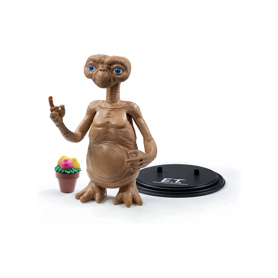 Noble Collection E.T | The Extra Terrestrial Bendyfig Figurine 4 Noble Collection E.T | The Extra Terrestrial Bendyfig Figurine