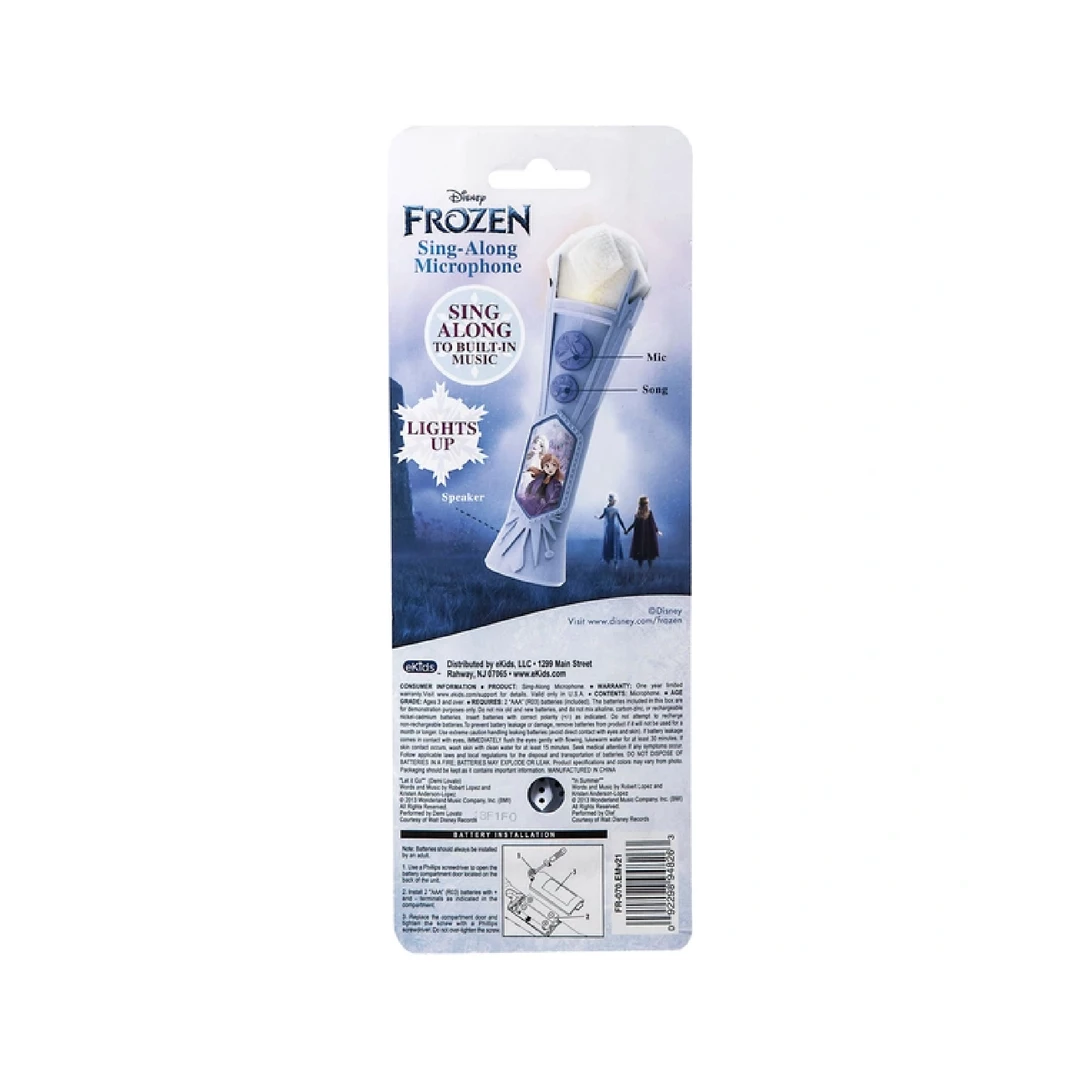 EKids Frozen | Magical Sing Along Microphone With Flashing Lights 4 EKids Frozen | Magical Sing Along Microphone With Flashing Lights