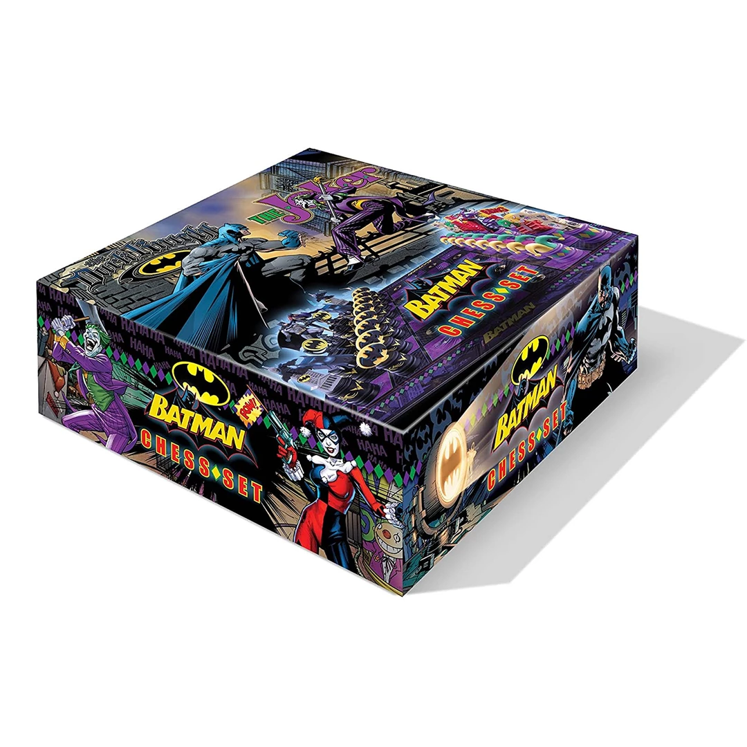 Noble Collection Batman | The Dark Knight Vs The Joker Chess Set 1 Noble Collection Batman | The Dark Knight Vs The Joker Chess Set