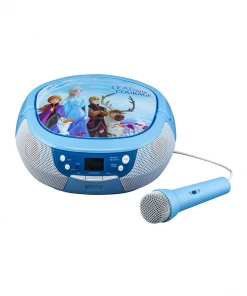 EKids Frozen 2 | CD Boombox With Microphone And FM Radio