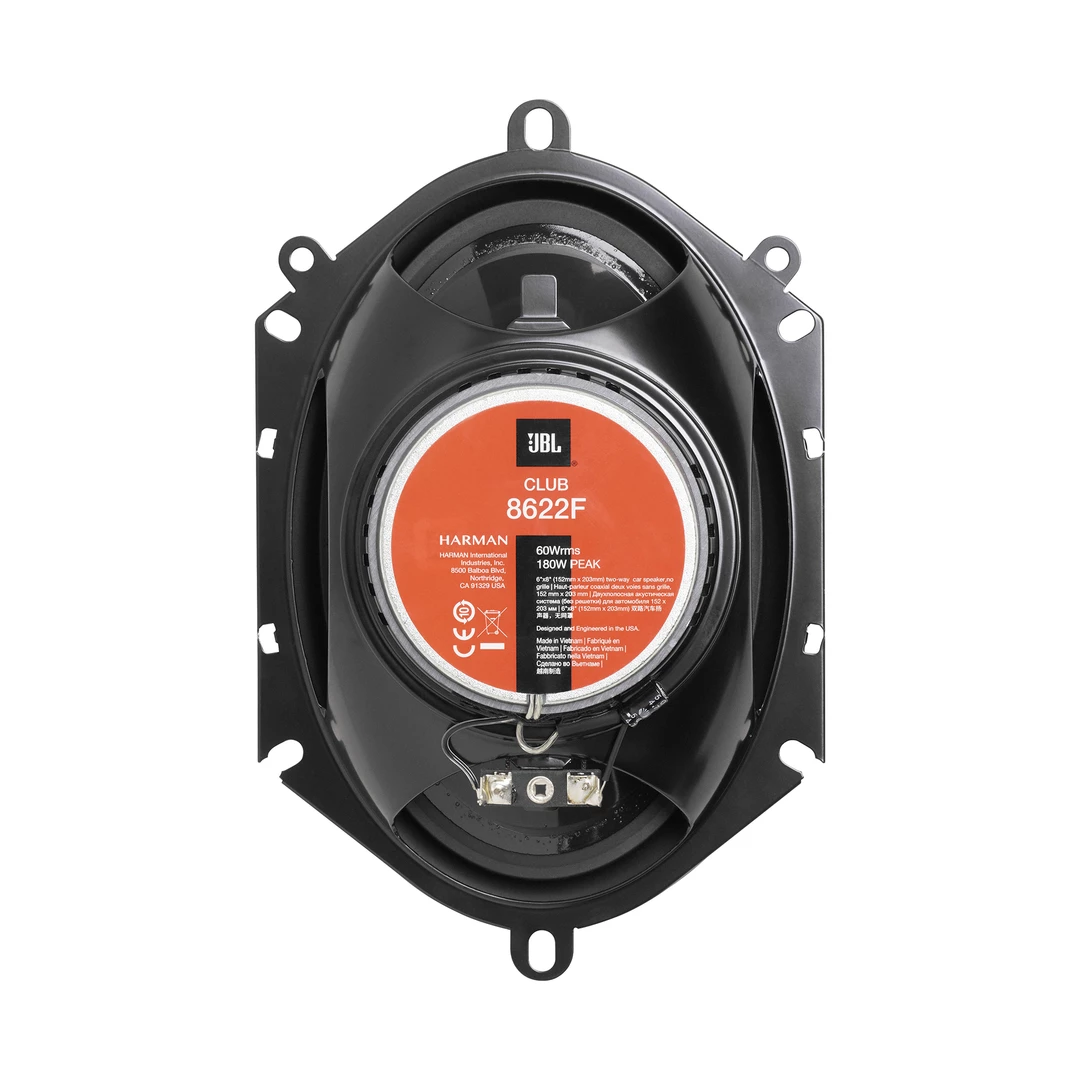 JBL | CLUB 8622F 6x8/5x7" Coaxial Speaker Kit 6 JBL | CLUB 8622F 6x8/5x7" Coaxial Speaker Kit