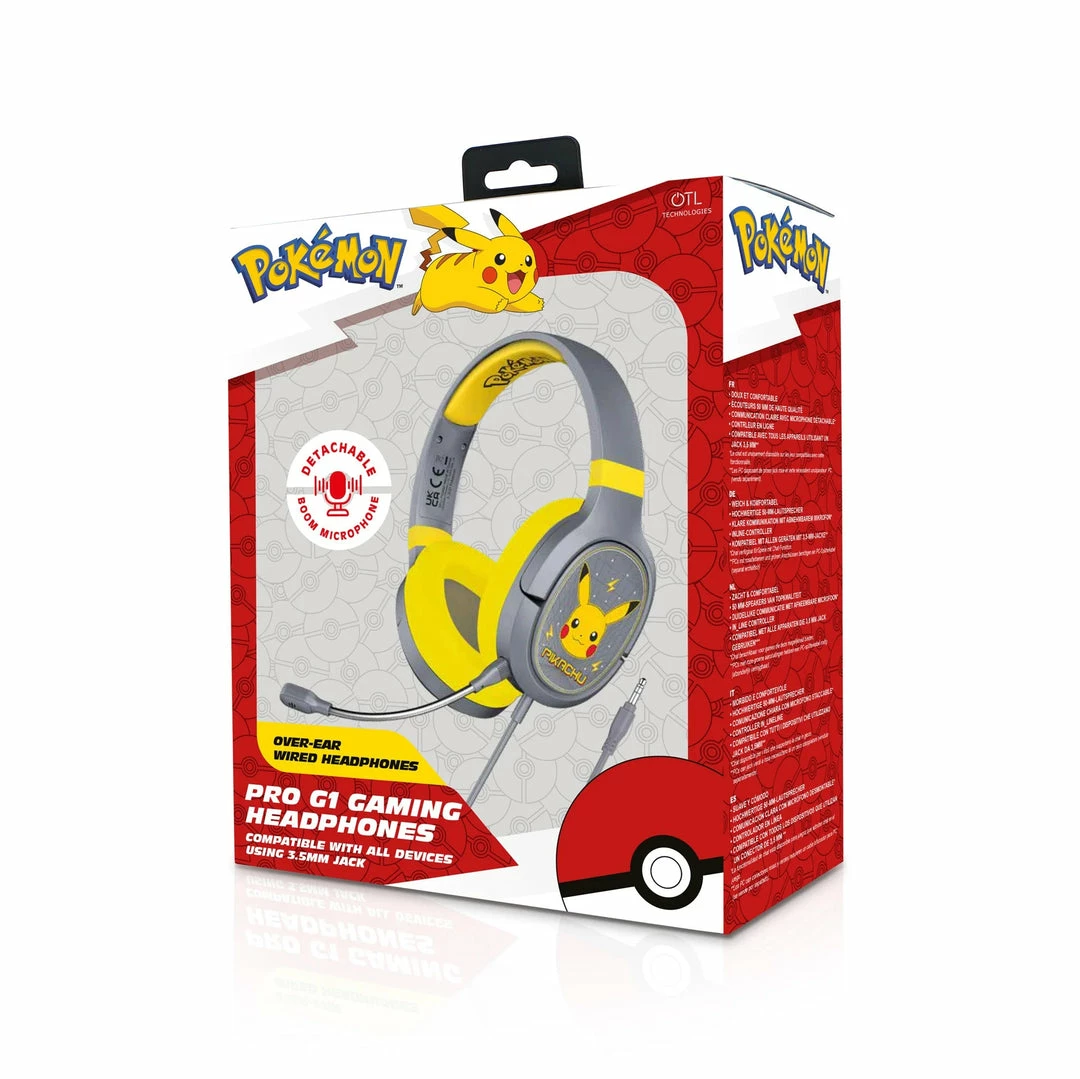 OTL Pikachu | Pokémon Interactive Wired Headphones 6 OTL Pikachu | Pokémon Interactive Wired Headphones