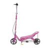Rockboard RBX | Kick Scooter With Flywheel, Air Pressure Damper, Brakes & Air Suspension (Glam Pink) E-Travel