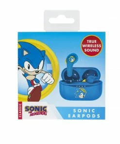 OTL Kids Sonic The Hedgehog | Bluetooth Wireless Earpods & Charge Case