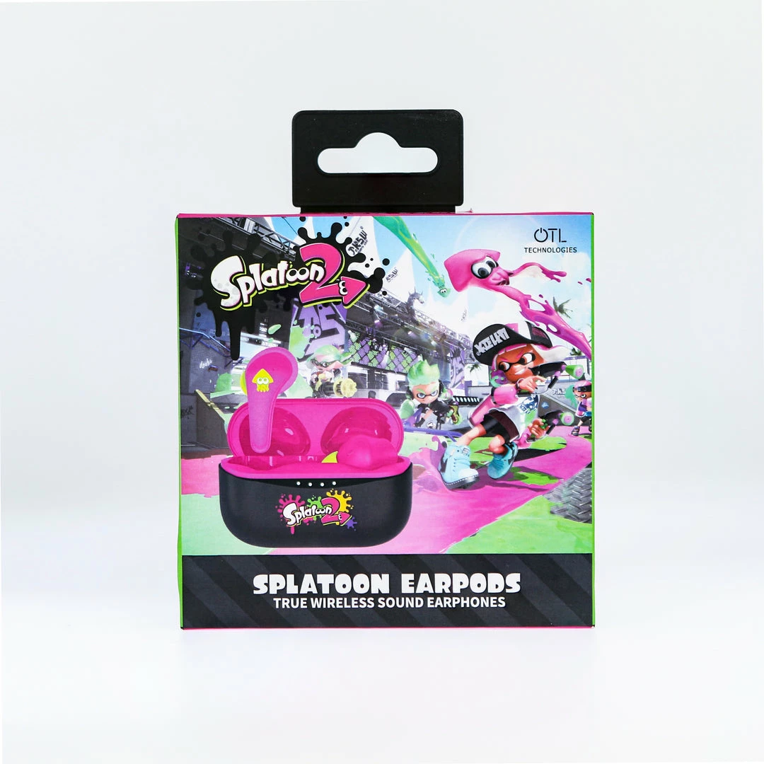 OTL Splatoon 2 | Bluetooth Wireless Earpods & Charge Case 4 OTL Splatoon 2 | Bluetooth Wireless Earpods & Charge Case