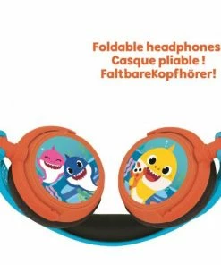 OTL Baby Shark | Adjustable Kids Wired Headphones